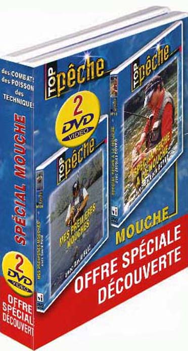 Coffret Top Pêche, Vol. 3 : Mes Premières Mouches Special Pêche à La Mouche [DVD] - flash vidéo