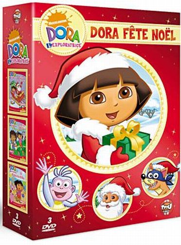 Coffret Dora Fête Noël : Le Noël De Dora  Bonjour Diego  Chassez Les étoiles [DVD]
