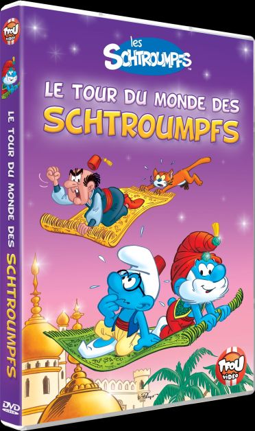 Le Tour Du Monde Des Schtroumpfs [DVD] - flash vidéo