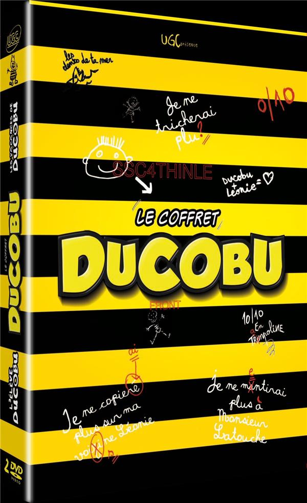 Coffret Ducobu 2 Films : L'élève Ducobu  Les Vacances De Ducobu [DVD]