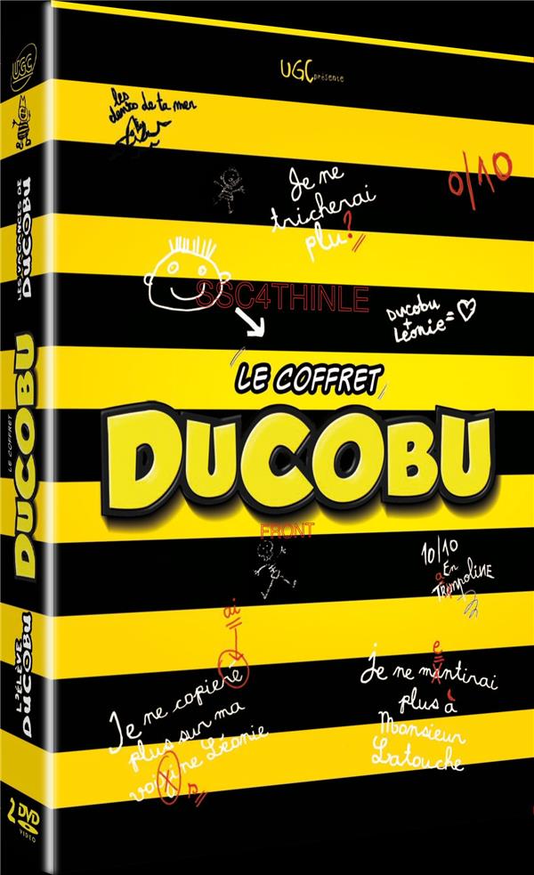 Coffret Ducobu 2 Films : L'élève Ducobu Les Vacances De Ducobu [DVD] - flash vidéo