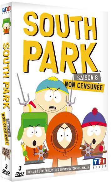 Coffret South Park, Saison 8 [DVD] - flash vidéo