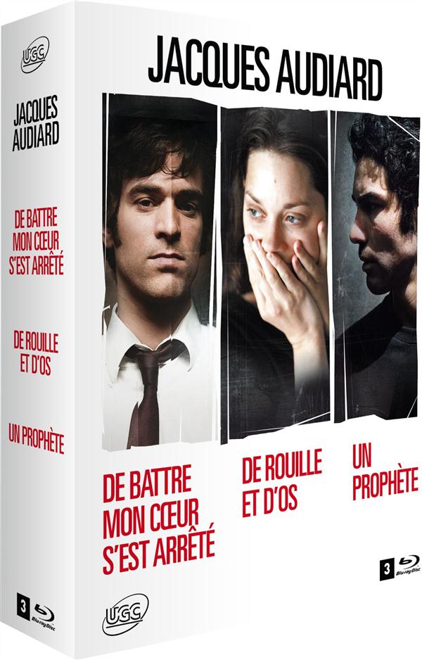 Jacques Audiard - Coffret - De battre mon coeur s'est arrêté + De rouille et d'os + Un prophète [Blu-ray] - flash vidéo