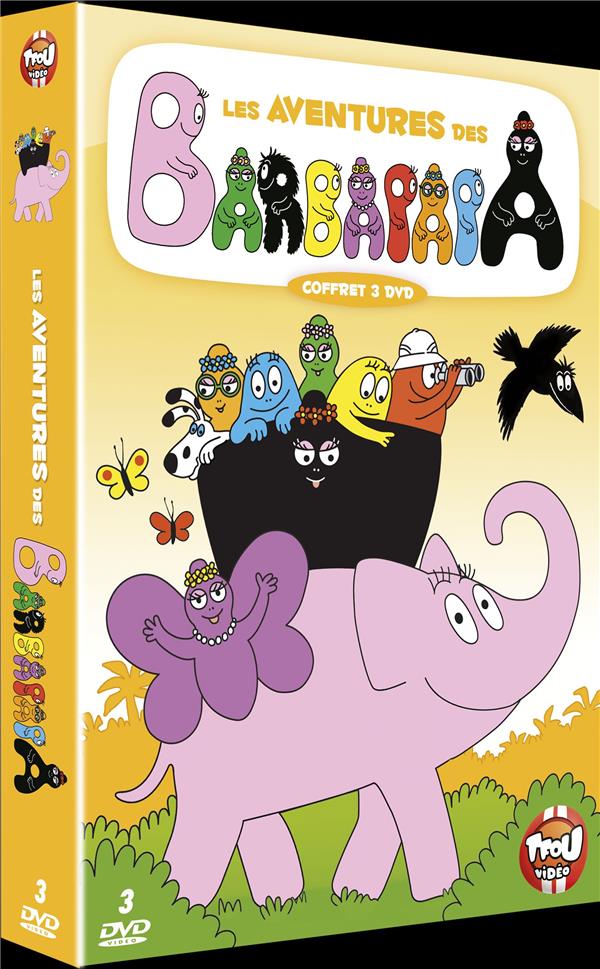 Coffret Barbapapa : Les Aventures Des Barbapapa [DVD] - flash vidéo
