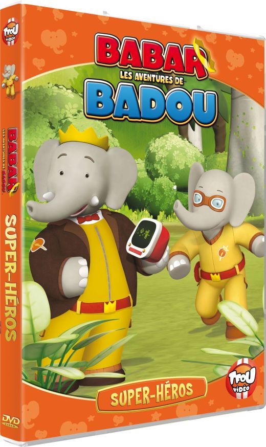 Babar Et Badou Super Héros, Saison 2, Vol. 2 [DVD] - flash vidéo