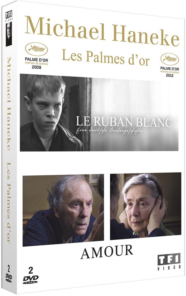 Coffret Palme D'or Haneke : Le Ruban Blanc Amour [DVD] - flash vidéo