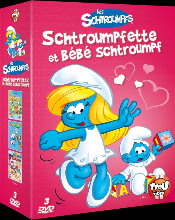 Coffret Schtroumpfette Et Bébé Schtroumpf [DVD] - flash vidéo
