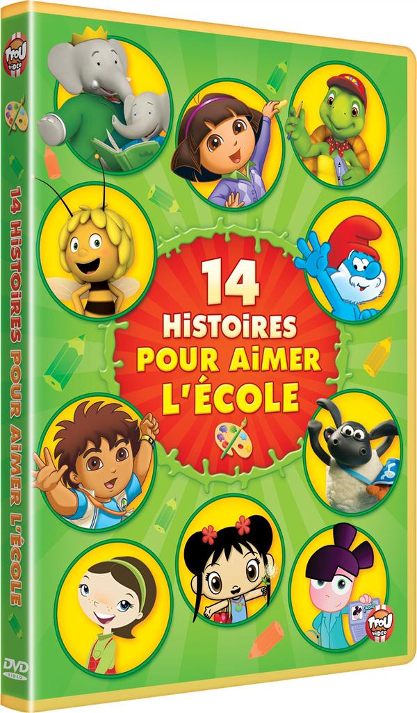 14 Histoires Pour Aimer L'école [DVD] - flash vidéo
