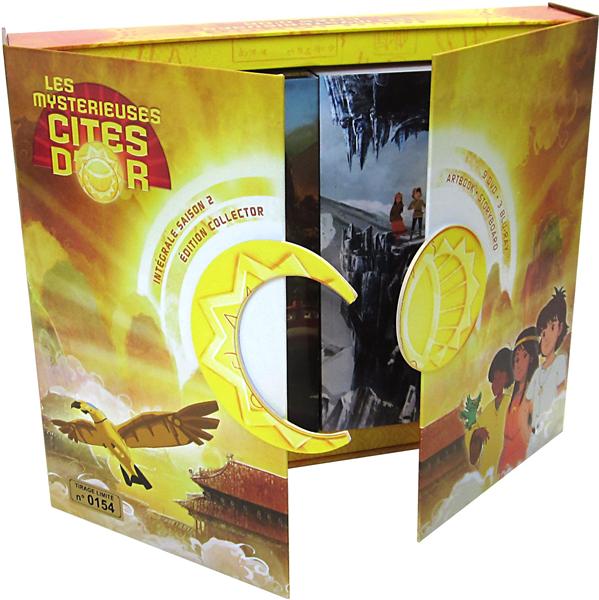 Les Mystérieuses Cités d'Or - Intégrale saison 2 [Blu-ray] - flash vidéo