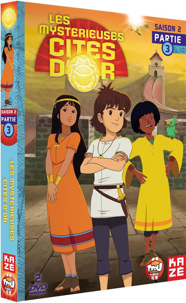 Coffret Les Mystérieuses Cités D'or, Saison 2, Vol. 3 [DVD] - flash vidéo