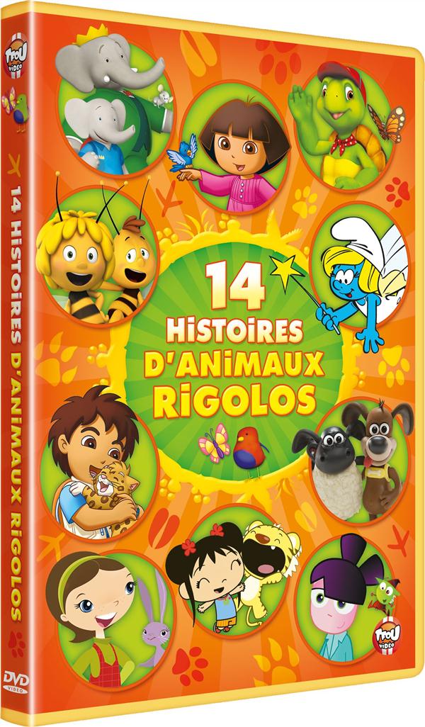 14 Histoires D'animaux Rigolos [DVD] - flash vidéo