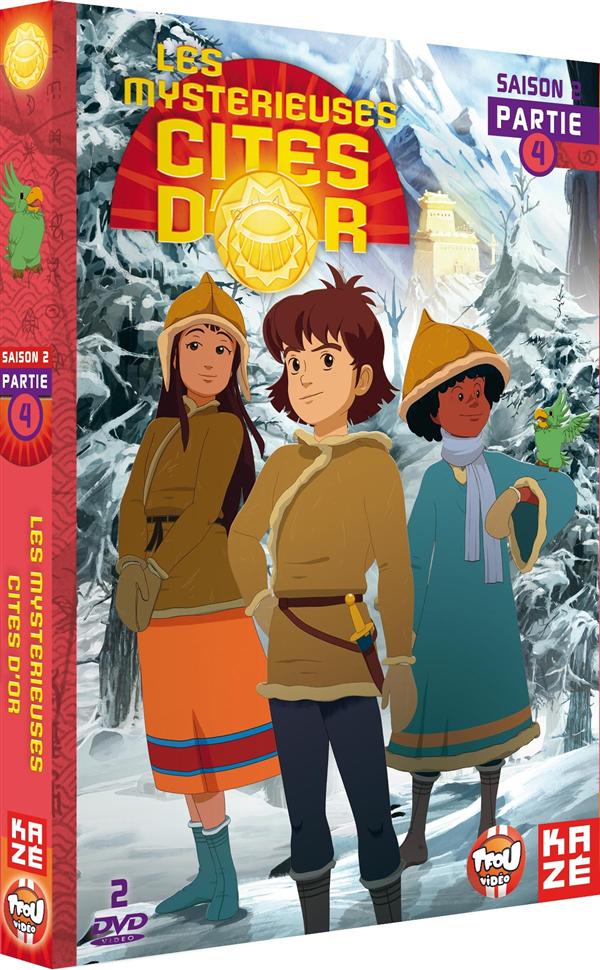 Les Mystérieuses Cités D'or, Saison 2, Vol. 4 [DVD] - flash vidéo