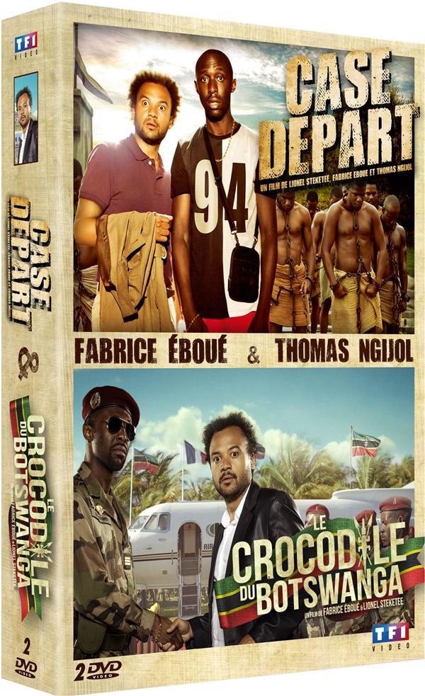 Coffret Eboué/Ngijol : Le Crocodile Du Botswanga Case Départ [DVD] - flash vidéo