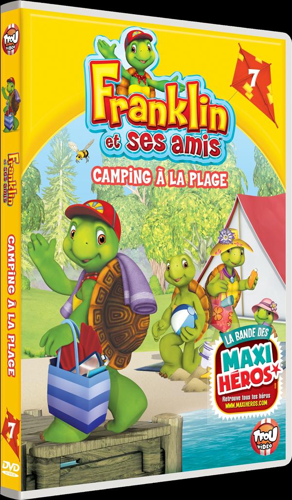 Franklin Et Ses Amis, Vol. 7 : Camping à La Plage [DVD] - flash vidéo