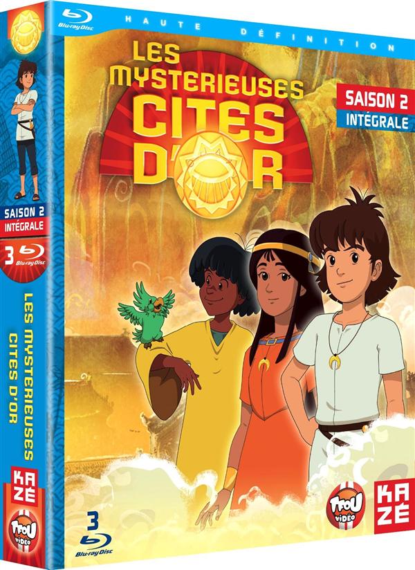 Les Mystérieuses Cités d'Or - Intégrale saison 2 [Blu-ray] - flash vidéo
