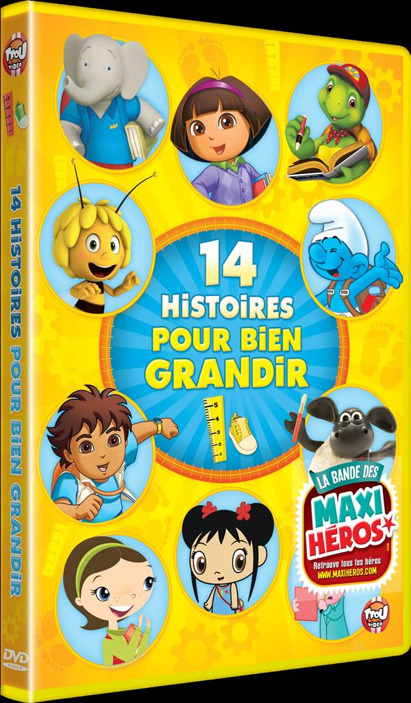 Compilation Jeunesse, Vol. 5 : 14 Histoires Pour Bien Grandir [DVD] - flash vidéo