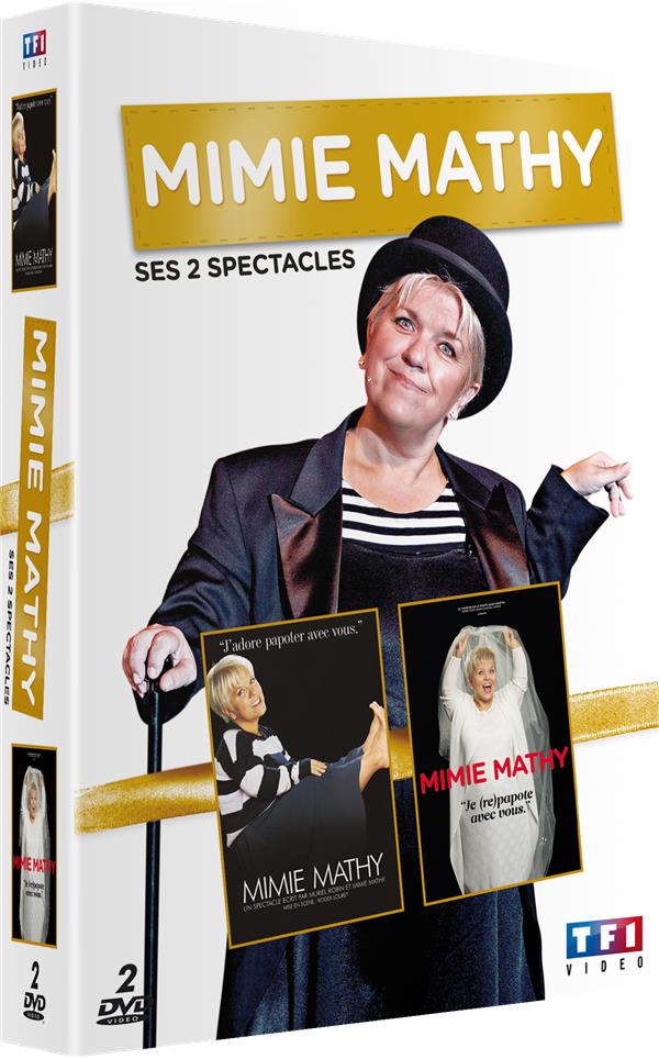 Coffret Mimie Mathy : J'adore Papoter Avec Vous Je Repapote Avec Vous [DVD] - flash vidéo