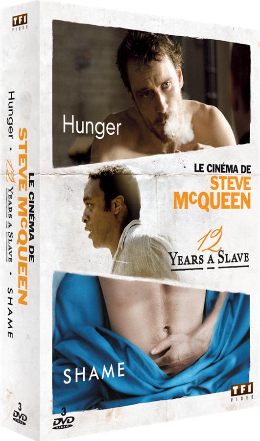 Le Cinéma de Steve McQueen: Hunger + 12 Years A Slave + Shame [DVD] - flash vidéo