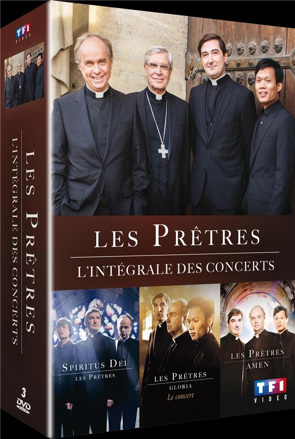 Coffret Intégrale Les Prêtres En Concert : Spiritus Dei Amen Gloria [DVD] - flash vidéo