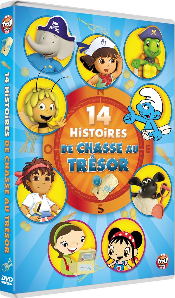 14 Histoires De Chasse Au Trésor [DVD] - flash vidéo