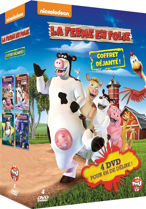Coffret La Ferme En Folie 4 Films [DVD] - flash vidéo