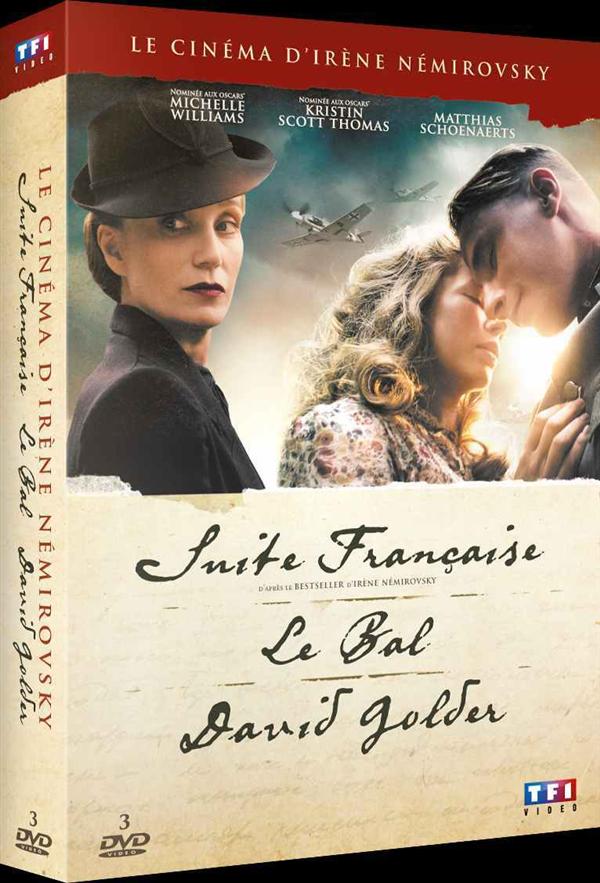 Coffret Nemirovsky : Suite Francaise David Golder Le Bal [DVD] - flash vidéo