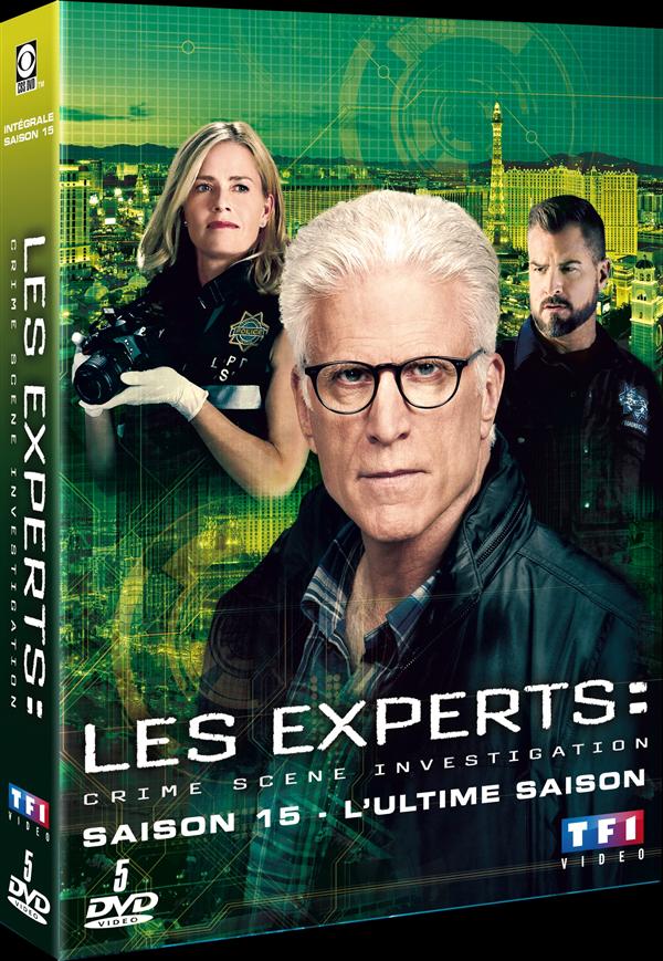 Coffret Les Experts Las Vegas, Saison 15 [DVD] - flash vidéo