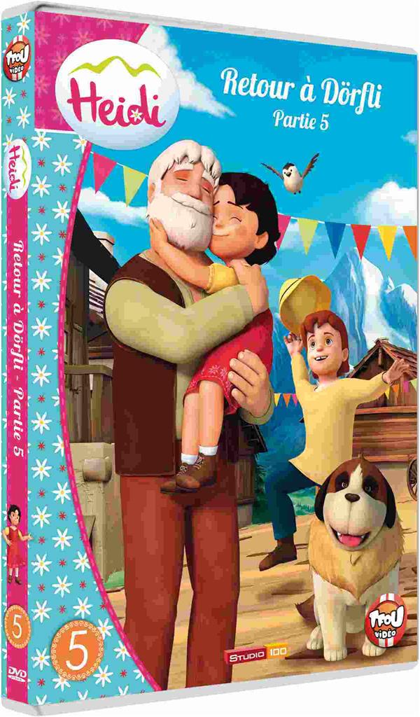 Heidi, Vol, 5 : Retour à Dörfli [DVD] - flash vidéo