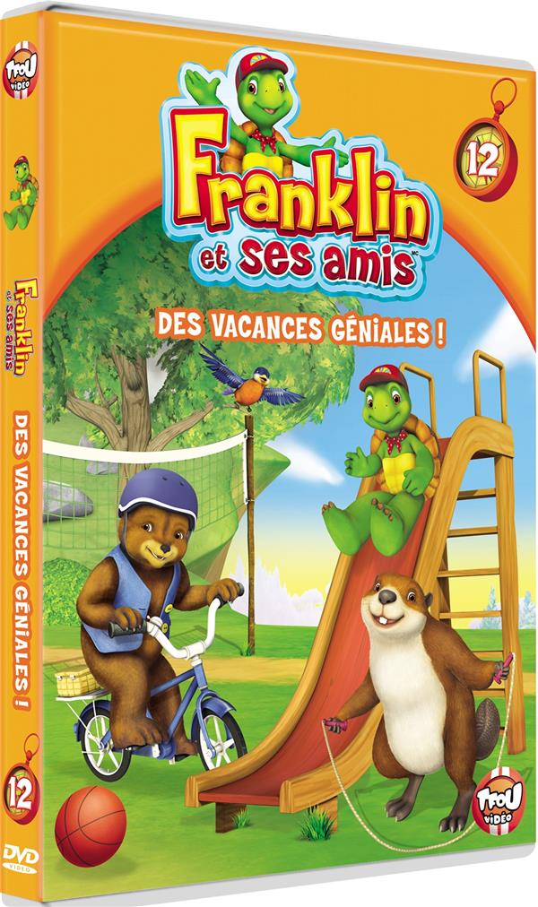 Franklin Et Ses Amis, Vol. 12 : Des Vacances Géniales ! [DVD] - flash vidéo