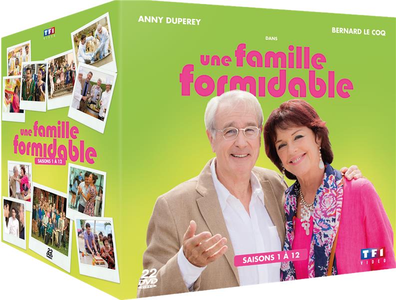 Coffret Une Famille Formidable, Saisons 1 à 12 [DVD] - flash vidéo