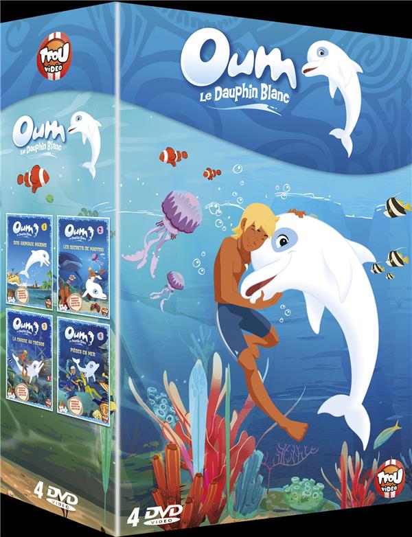 Coffret Oum Le Dauphin 4 Films [DVD] - flash vidéo