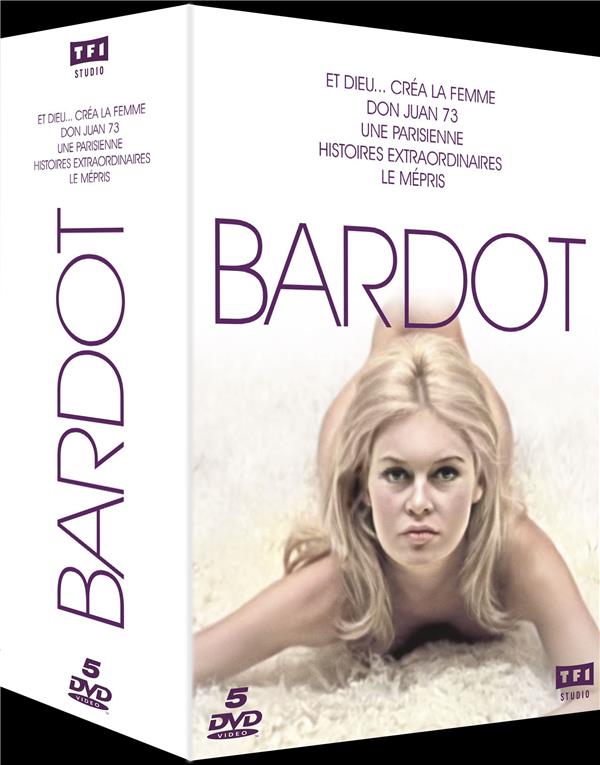 Coffret Brigitte Bardot 5 Films [DVD] - flash vidéo