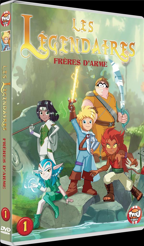Les Légendaires, Vol. 1 : Frères D'arme [DVD] - flash vidéo