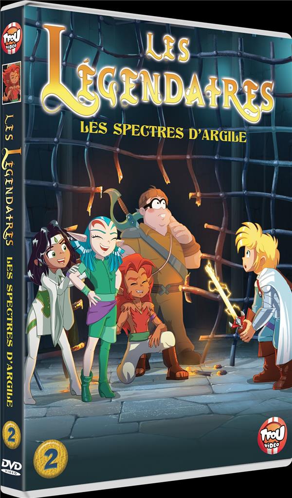 Les Légendaires, Vol. 2 : Les Spectres D'argile [DVD] - flash vidéo