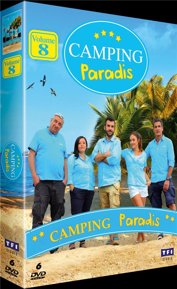 Coffret Camping Paradis, Vol. 8 [DVD] - flash vidéo