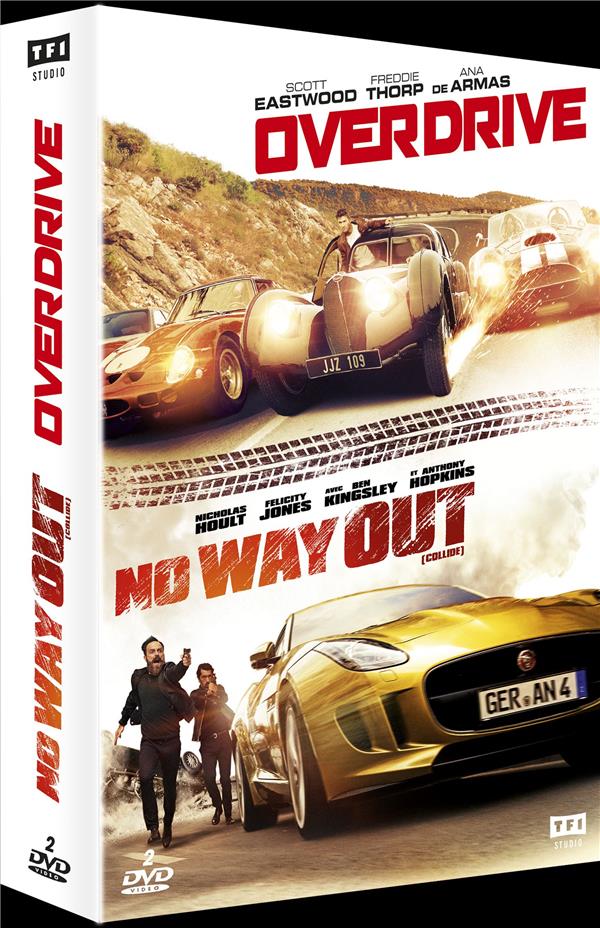 Coffret 100% Adrenaline 2 Films : No Way Out Overdrive [DVD] - flash vidéo