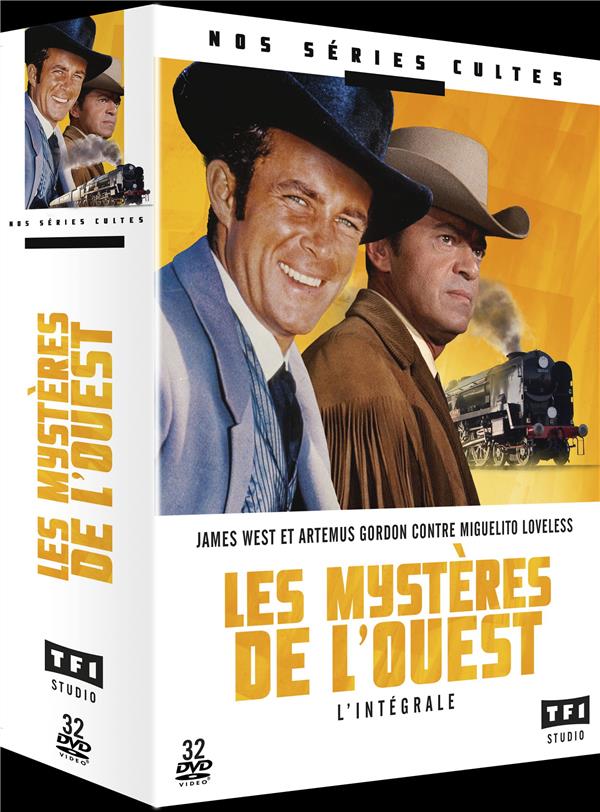 Coffret Intégrale Les Mystères De L'Ouest, Saisons 1 à 4 [DVD] - flash vidéo