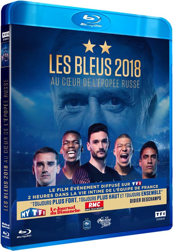Les Bleus 2018 : Au coeur de l'épopée russe [Blu-ray] - flash vidéo