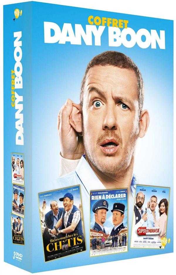 Coffret Dany Boon : Bienvenue Chez Les Ch'tis Rien à Déclarer Supercondriaque [DVD] - flash vidéo