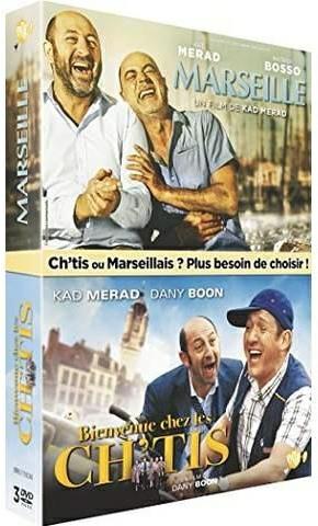 Coffret Marseille Bienvenue Chez Les Ch'tis [DVD] - flash vidéo
