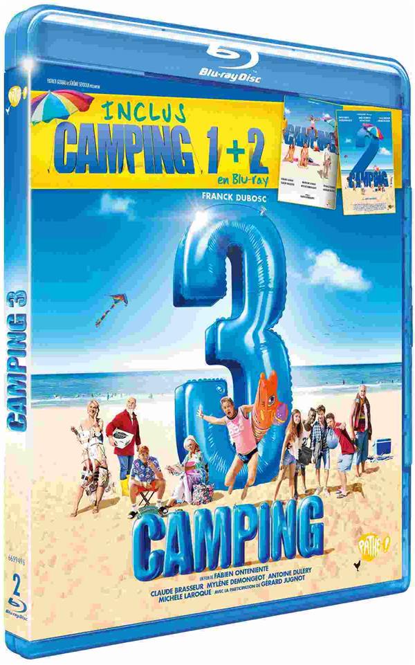 Camping 3 (inclus Camping 1 + 2) [Blu-ray] - flash vidéo