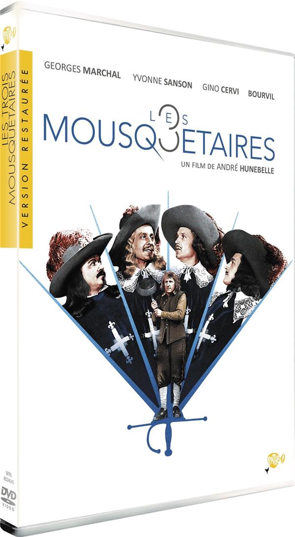 Les Trois Mousquetaires [DVD] - flash vidéo