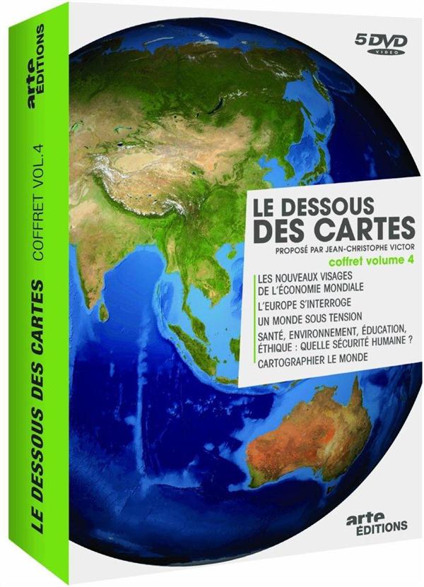 Coffret Le Dessous Des Cartes, Vol. 4 [DVD] - flash vidéo