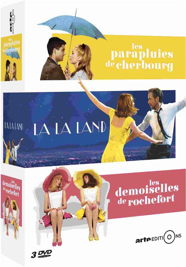 Les Parapluies de Cherbourg + La La Land + Les Demoiselles de Rochefort [DVD] - flash vidéo