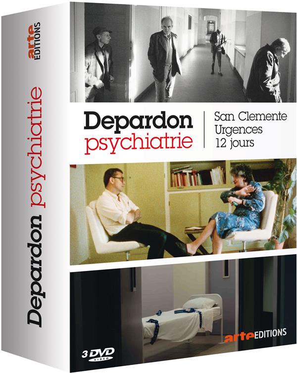 Depardon psychiatrie - Coffret : San Clemente + Urgences + 12 jours [DVD] - flash vidéo