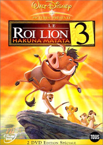 Le Roi Lion 3 : Hakuna Matata [DVD] - flash vidéo