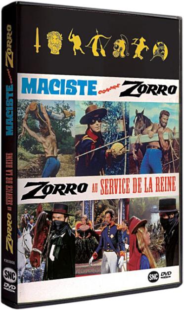 Maciste Contre Zorro  Zorro Au Service De La Reine [DVD]