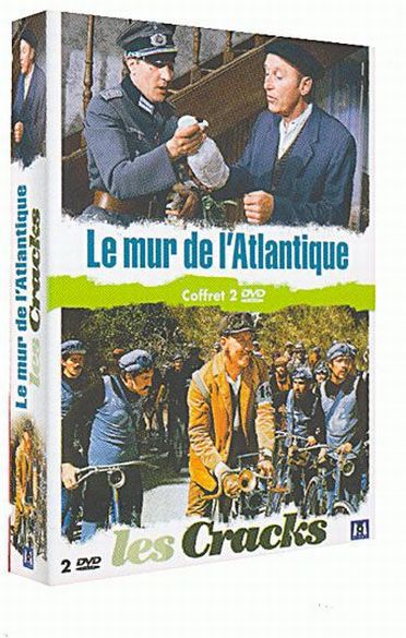 Coffret Bourvil : Le Mur De L'atlantique + Les Cracks [DVD] - flash vidéo