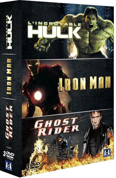L'Incroyable Hulk Iron Man Ghost Rider [DVD] - flash vidéo