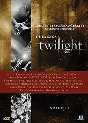 Twilight : Clips Et Performances Live Des Bandes Originales De La Saga [DVD] - flash vidéo
